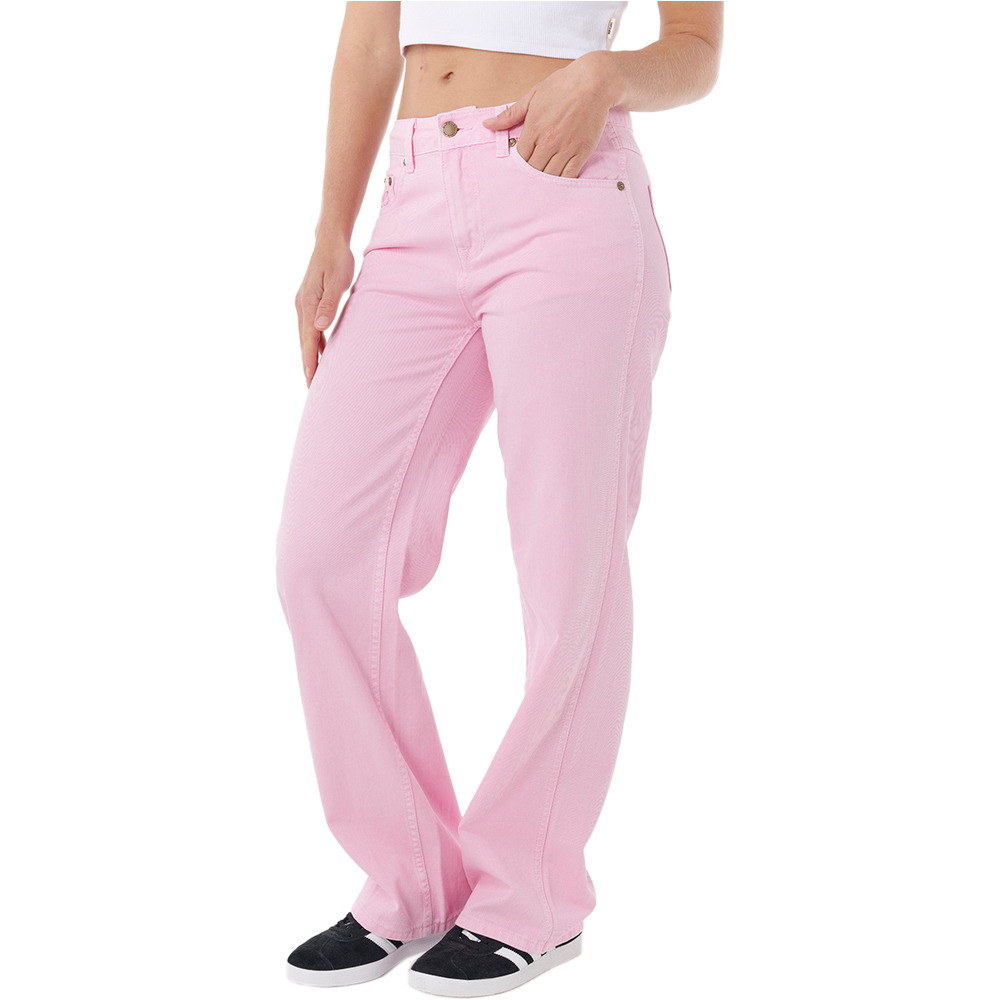 Rip Curl pantalón mujer AGGIE RELAXED JEANS vista detalle