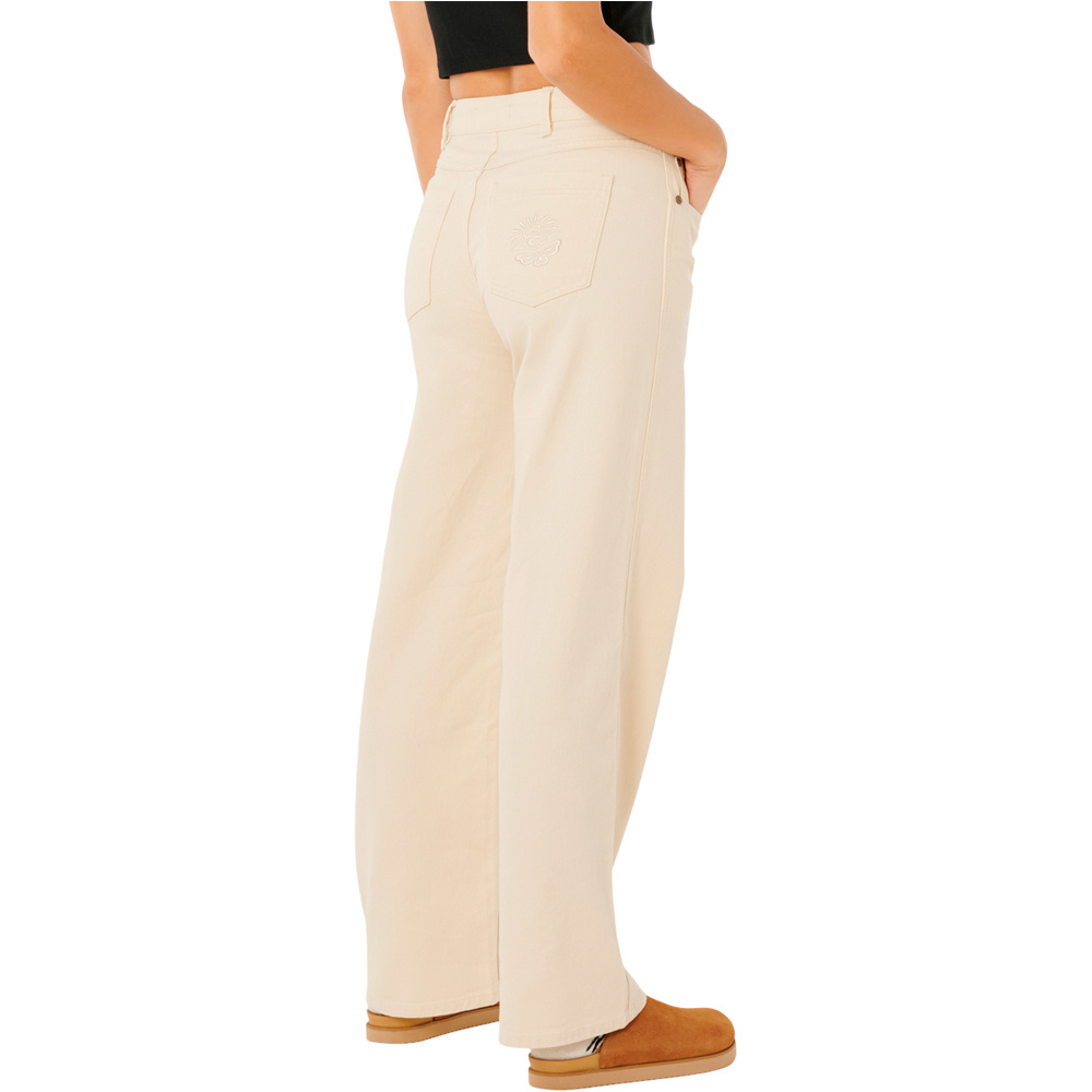 Rip Curl pantalón mujer AGGIE RELAXED JEANS vista trasera