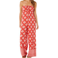 VENTURA SHIRRED JUMPSUIT