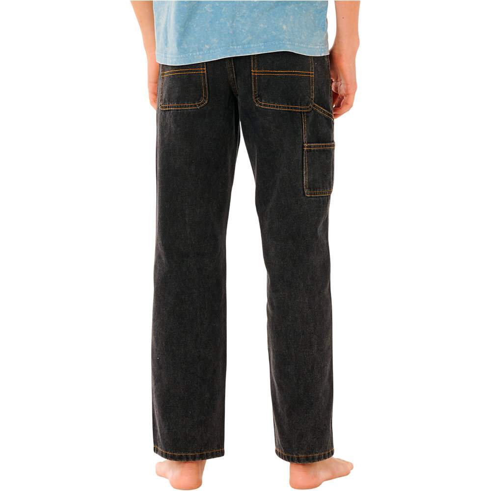 Rip Curl pantalón niño HYPED DENIM PANT-BOY vista trasera