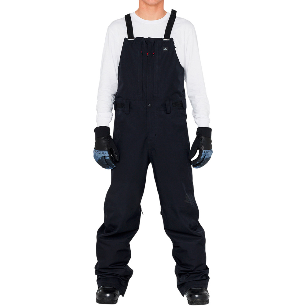 Rip Curl pantalones esquí hombre ANTI SERIES ULT 30K/40K BIB vista frontal