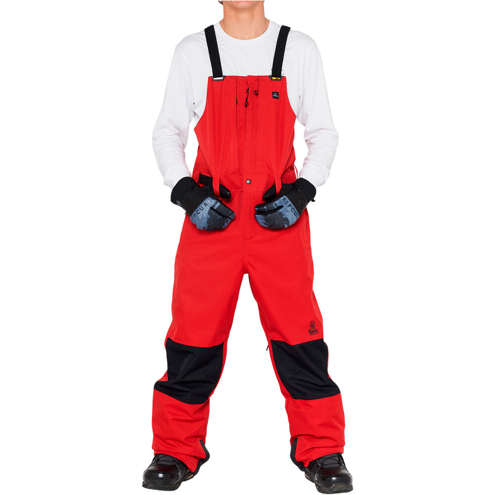 Rip Curl pantalones esquí hombre ANTI SERIES ULT 30K/40K BIB vista frontal