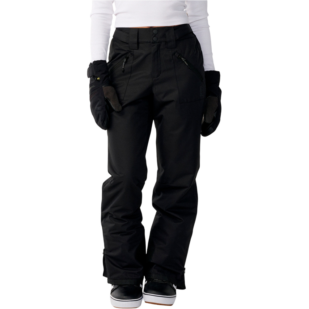 Rip Curl pantalones esquí mujer S-SERIES RIDER PANT 10K/10K vista frontal