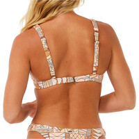 Rip Curl parte de arriba bikini BLOCK PARTY B/C BRALETTE vista trasera