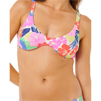 Rip Curl parte de arriba bikini PARTY WAVE MULTI FIT TOP vista detalle