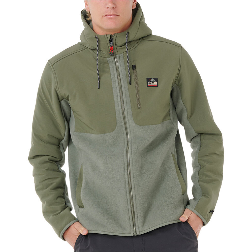 Rip Curl polar hombre ANTI SERIES SEARCH vista frontal