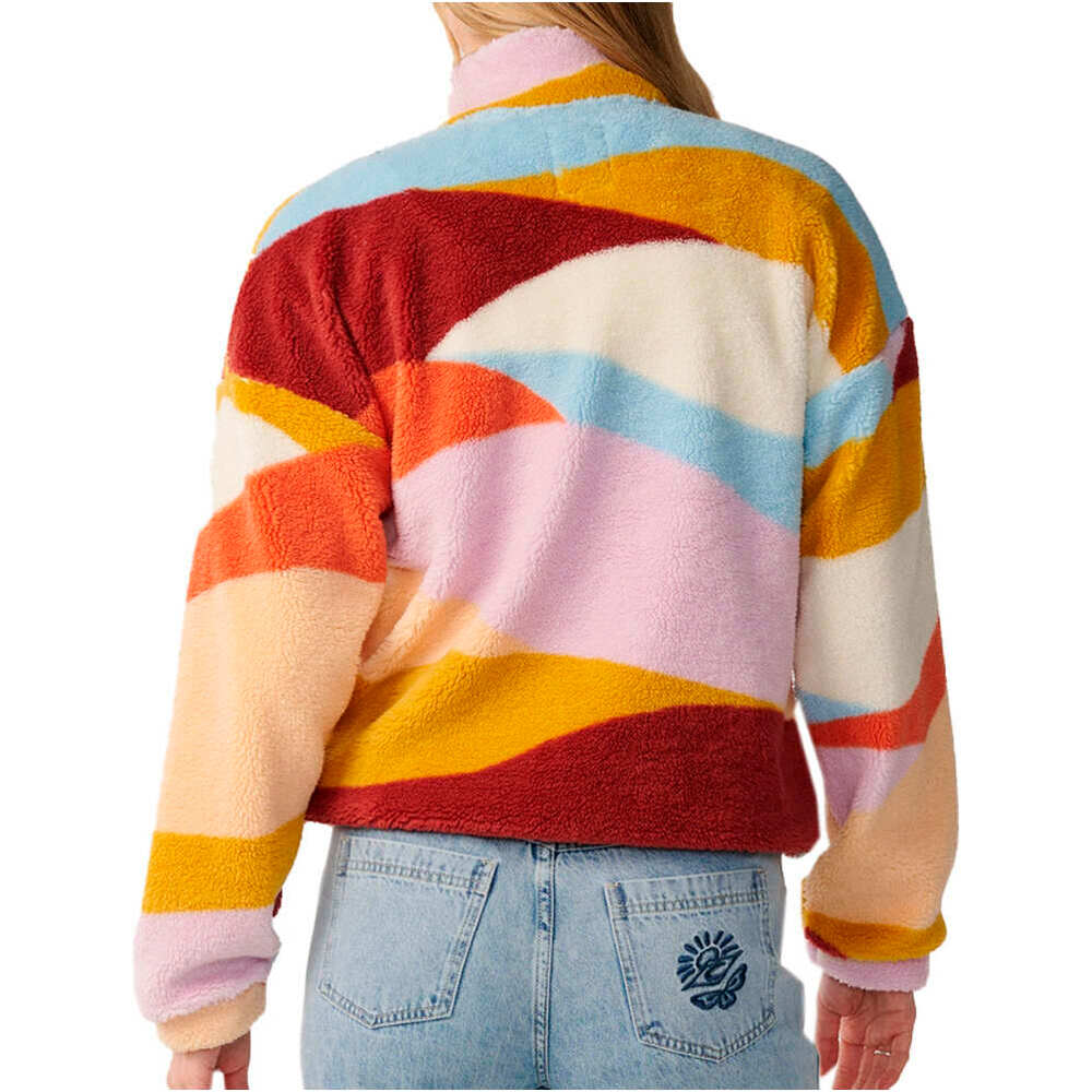 Rip Curl polar mujer RETRO SWELL STANDARD Z/T POLAR vista trasera
