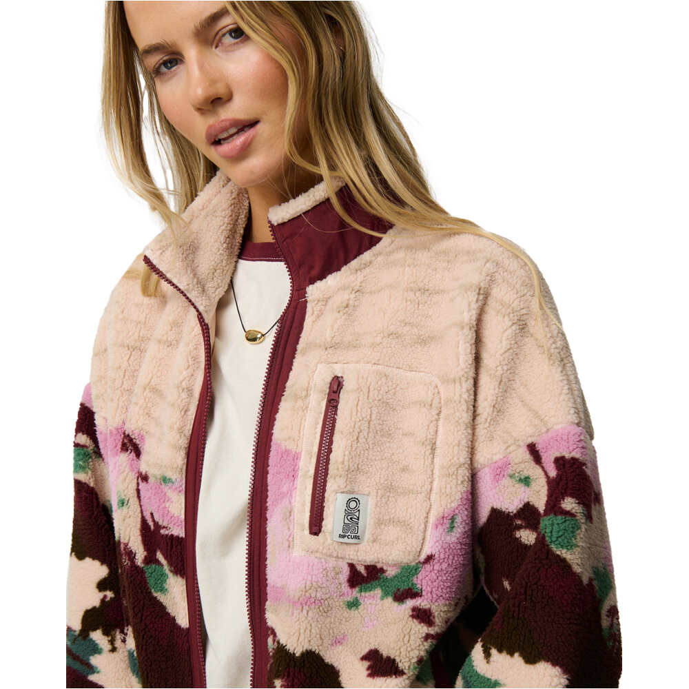 Rip Curl polar mujer S-SERIES BONDED Z/T POLAR vista detalle