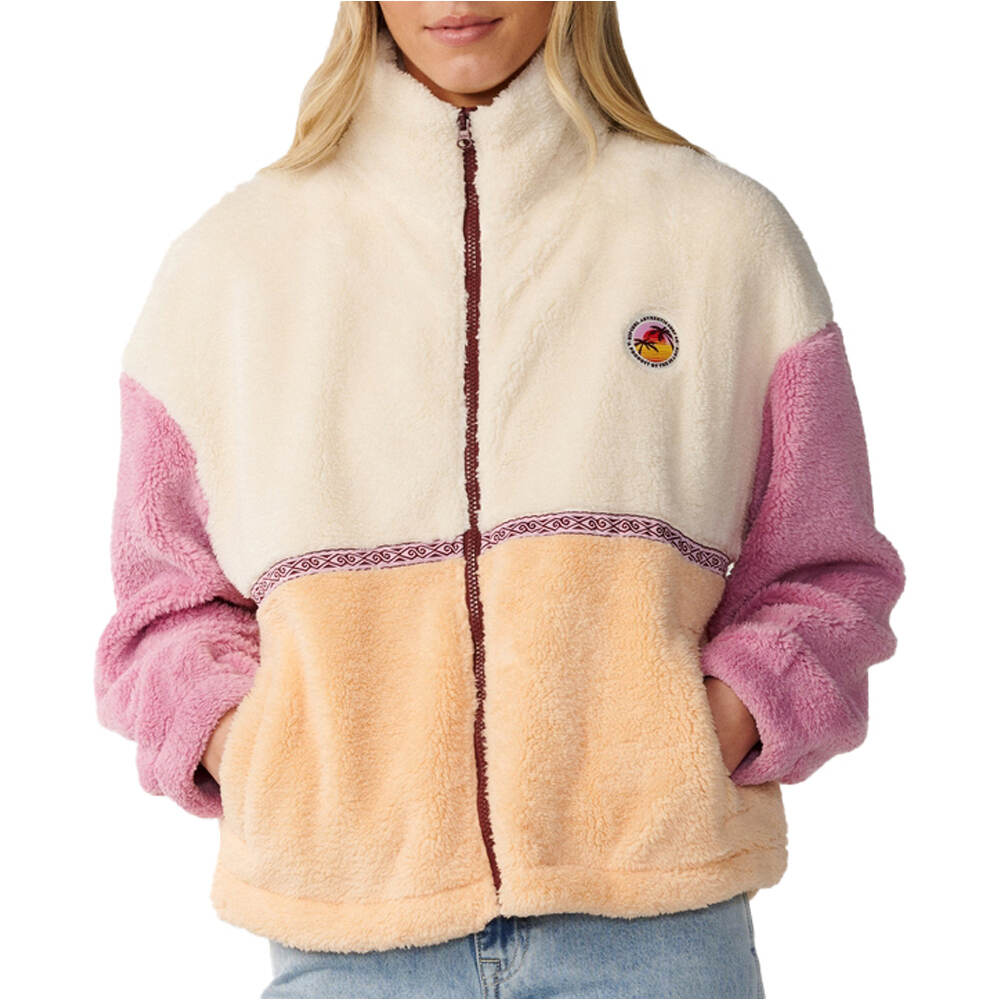 Rip Curl polar mujer SURF REVIVAL HERITAGE ZT POLAR vista frontal