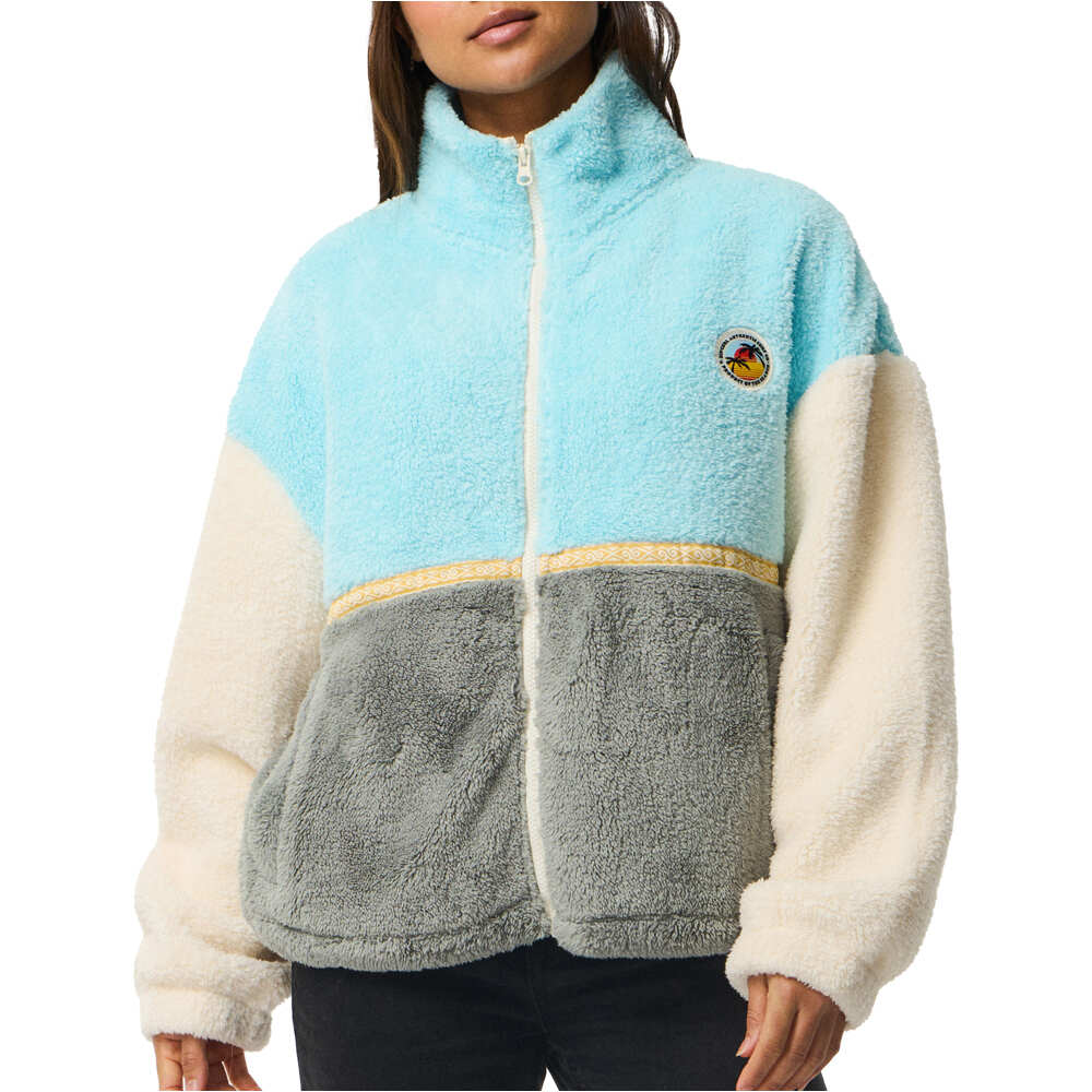 Rip Curl polar mujer SURF REVIVAL HERITAGE ZT POLAR vista frontal