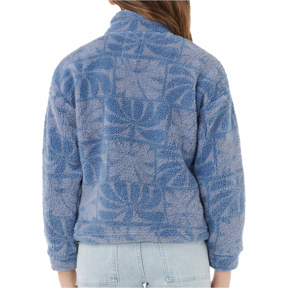 Rip Curl polar niña AOTS OCEANIC POLAR FLEECE-GIRL vista trasera