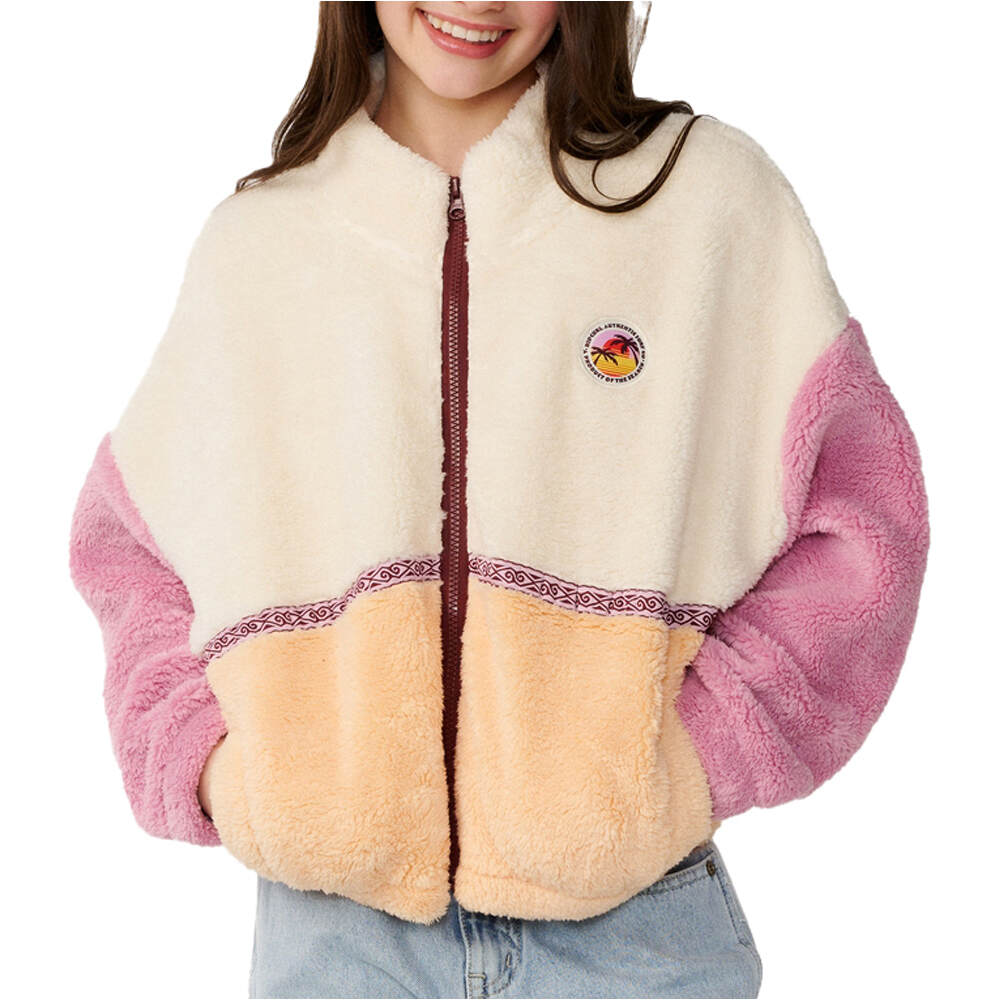 Rip Curl polar niña SURF REVIVAL ZT POLAR - GIRLS vista frontal