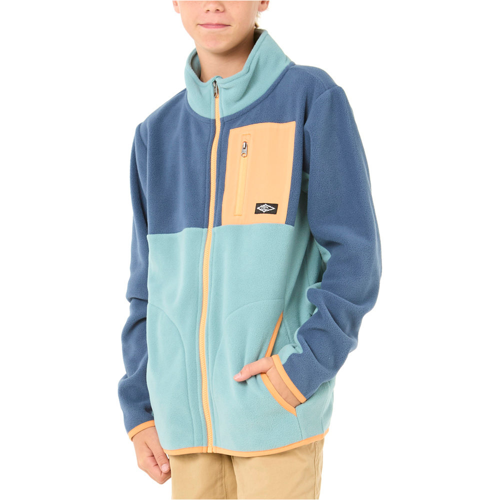 Rip Curl polar niño RAW ENERGY BLOCK FLEECE - BOY vista detalle
