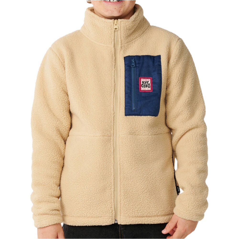Rip Curl polar niño STREAMLINE POLAR FLEECE-BOY vista frontal