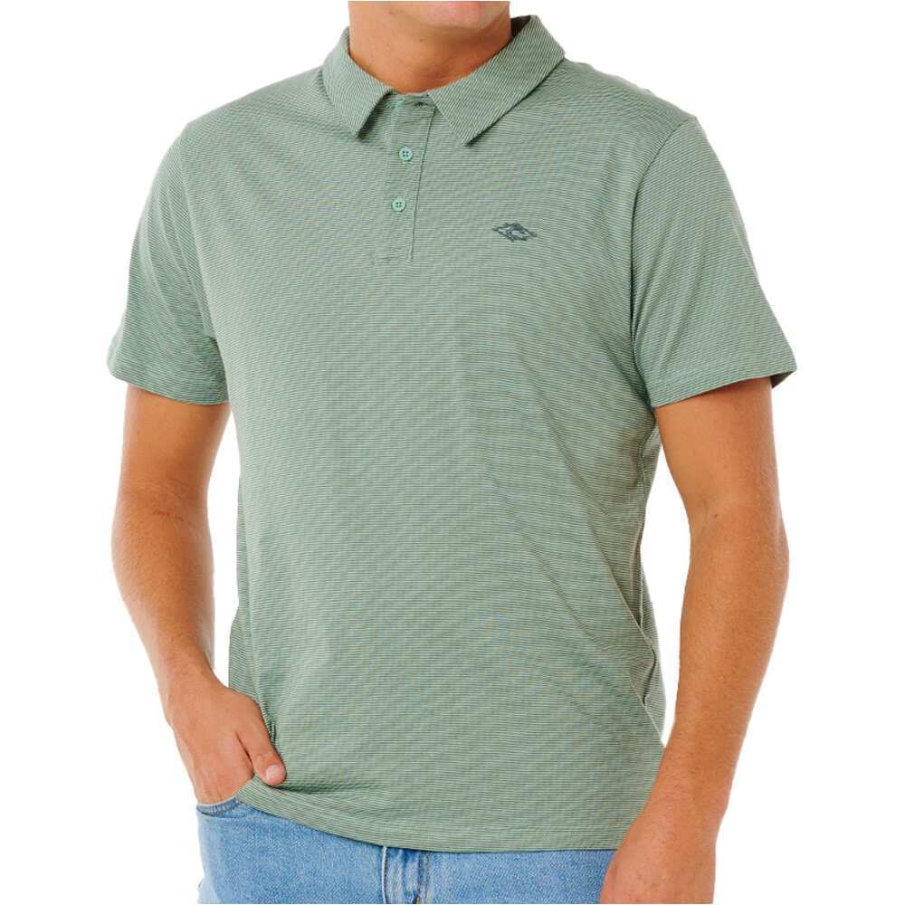 Rip Curl polo manga corta hombre EASY AS POLO vista frontal