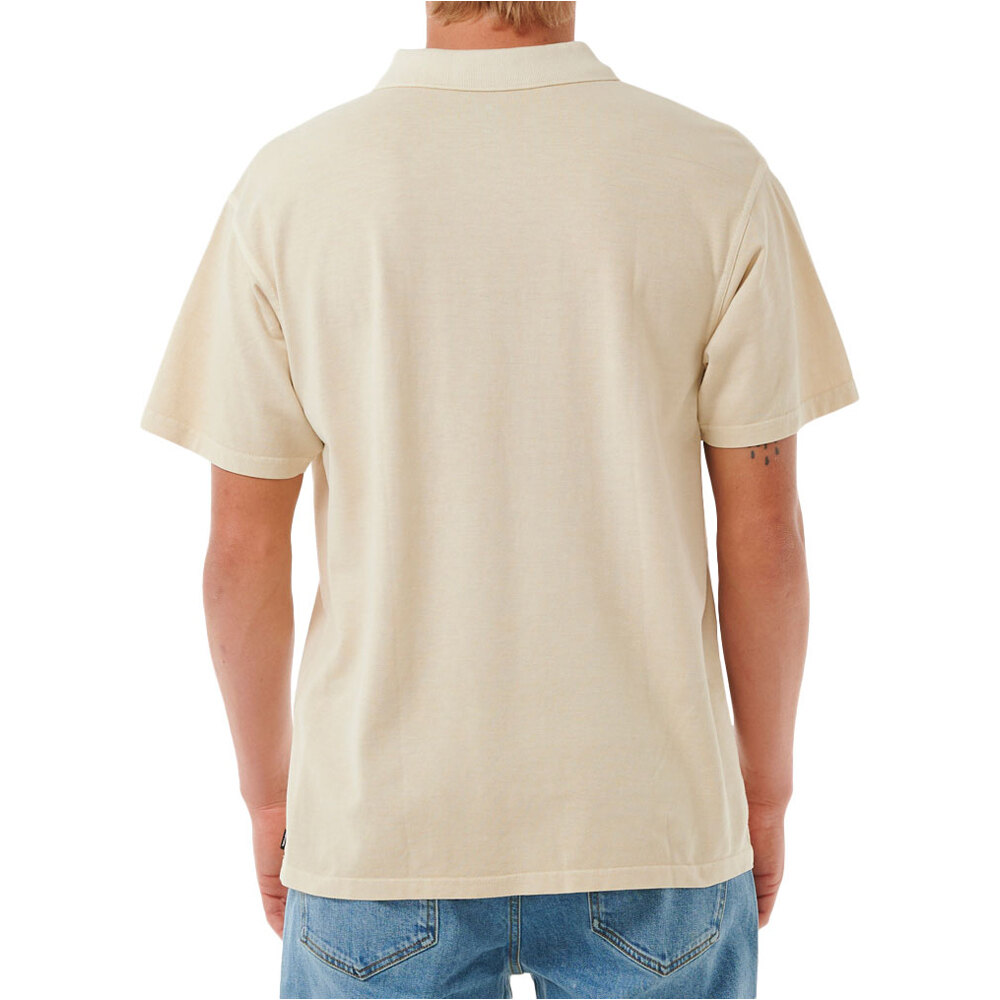 Rip Curl polo manga corta hombre FADE OUT EMB POLO vista trasera