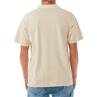 Rip Curl polo manga corta hombre FADE OUT EMB POLO vista trasera