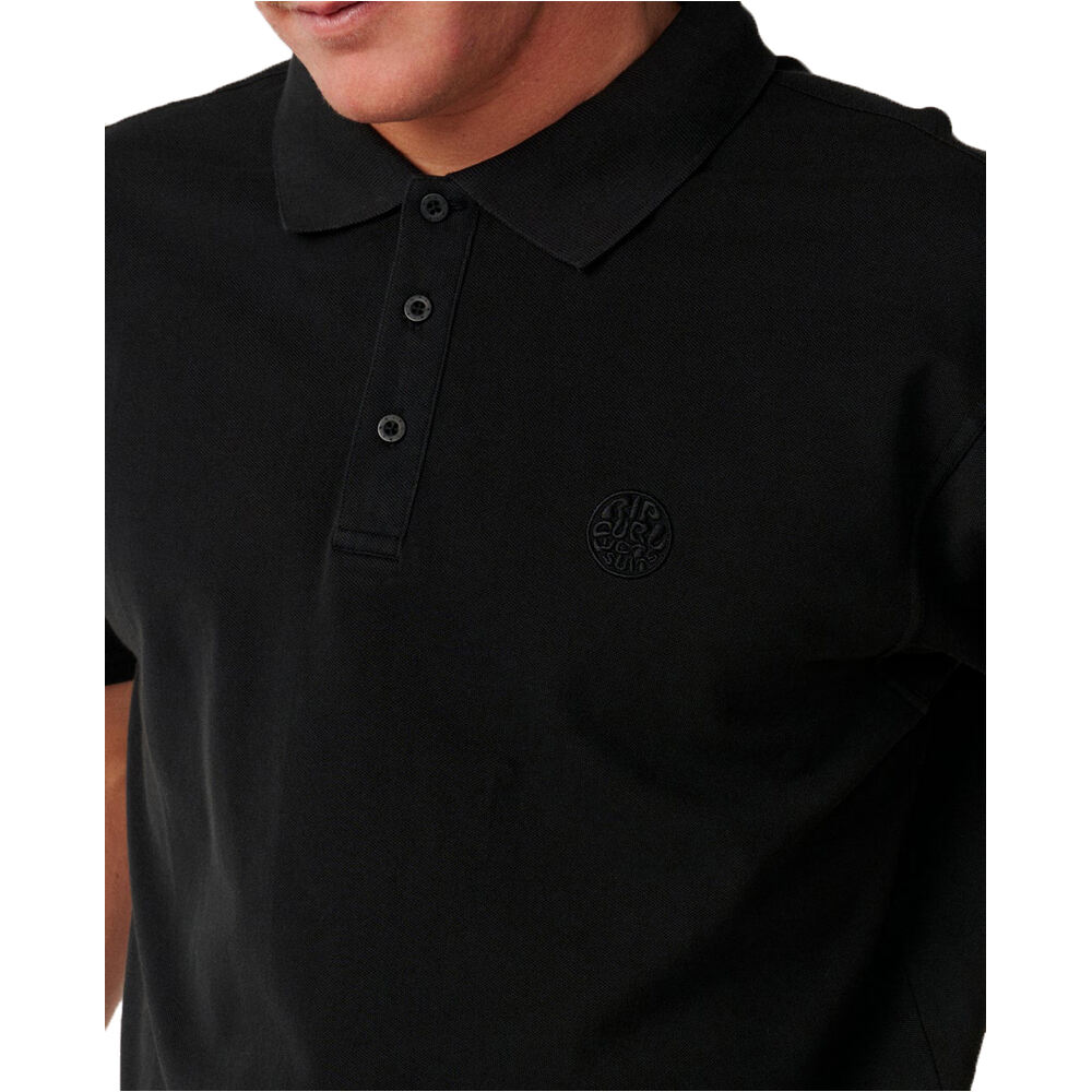 Rip Curl polo manga corta hombre PREMIUM SURF WETTIE POLO vista detalle