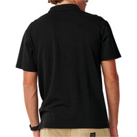 Rip Curl polo manga corta hombre PREMIUM SURF WETTIE POLO vista trasera