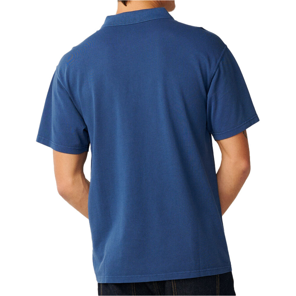 Rip Curl polo manga corta hombre PREMIUM SURF WETTIE POLO vista trasera