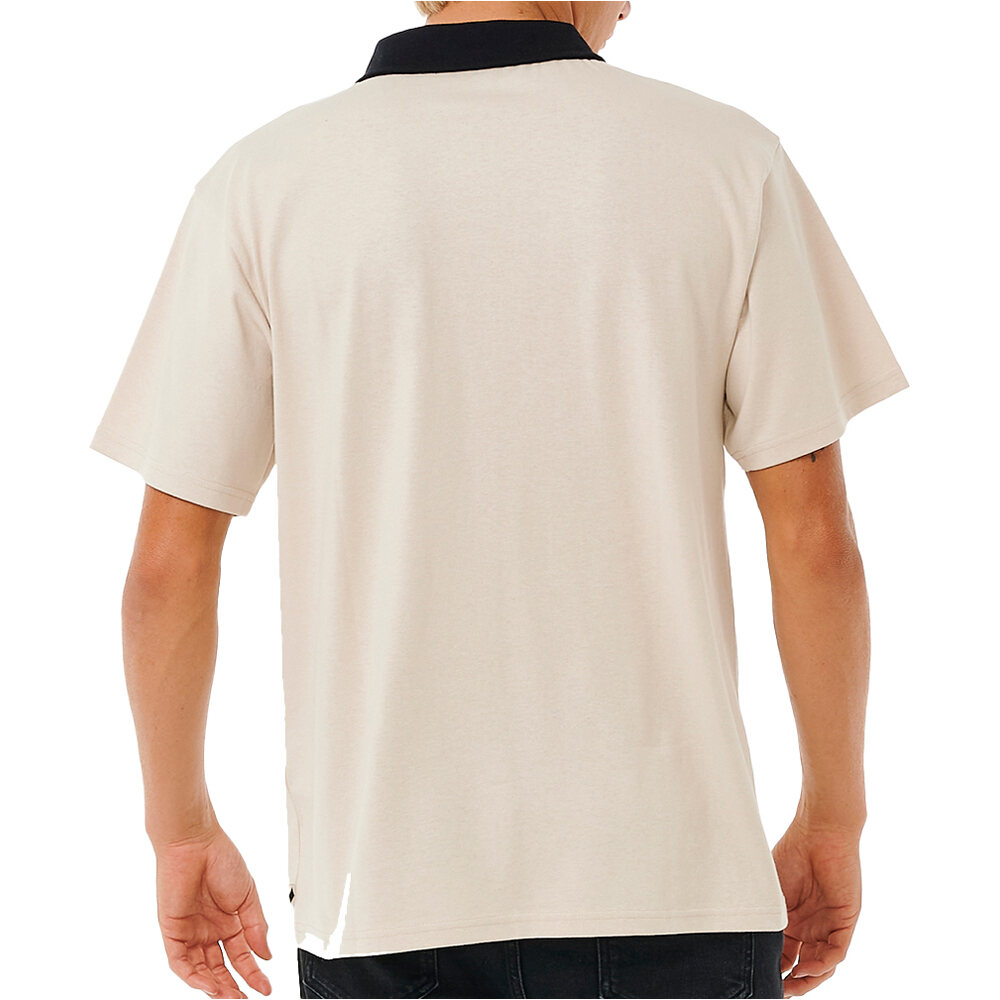 Rip Curl polo manga corta hombre QUALITY SURF PRODUCTS POLO vista trasera