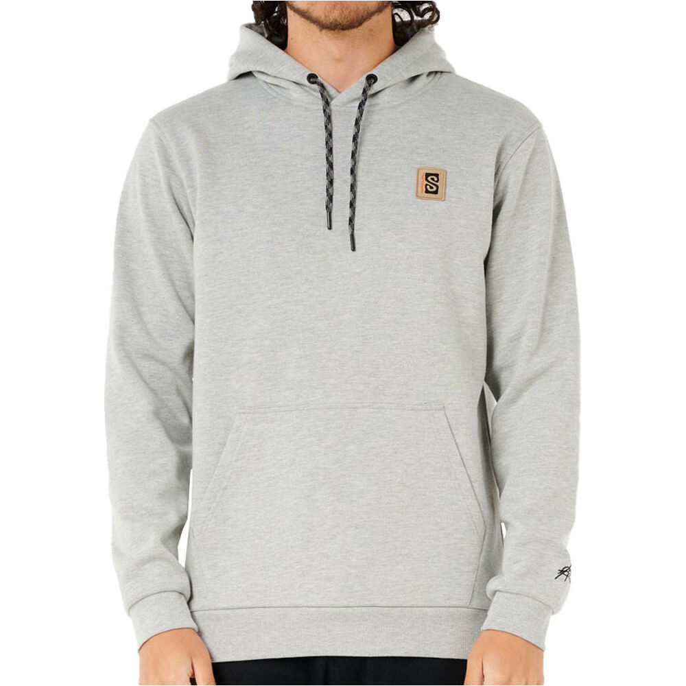 Rip Curl sudadera hombre ANTI SERIES SEARCH BASE HOOD vista frontal