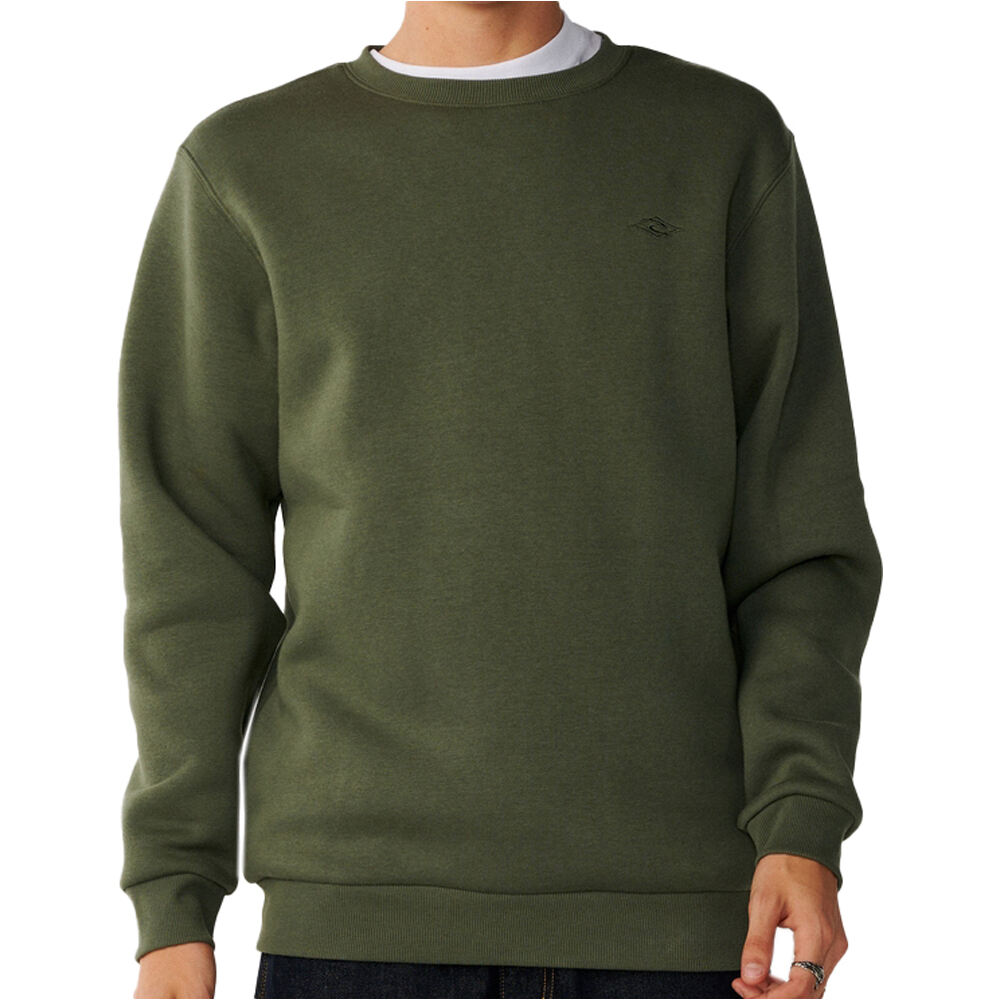 Rip Curl sudadera hombre CLASSIC SURF CREW vista frontal