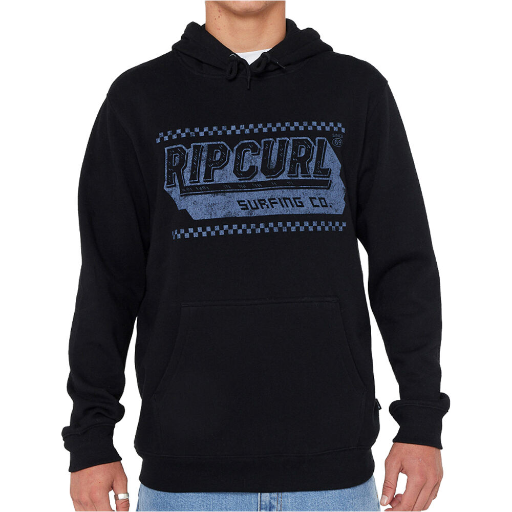 Rip Curl sudadera hombre DOWN THE LINE HOOD vista frontal