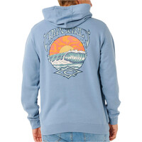 Rip Curl sudadera hombre HAZEY DAYS ZIP THRU vista frontal