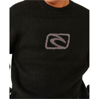 Rip Curl sudadera hombre INNER VISIONS KNIT CREW vista detalle