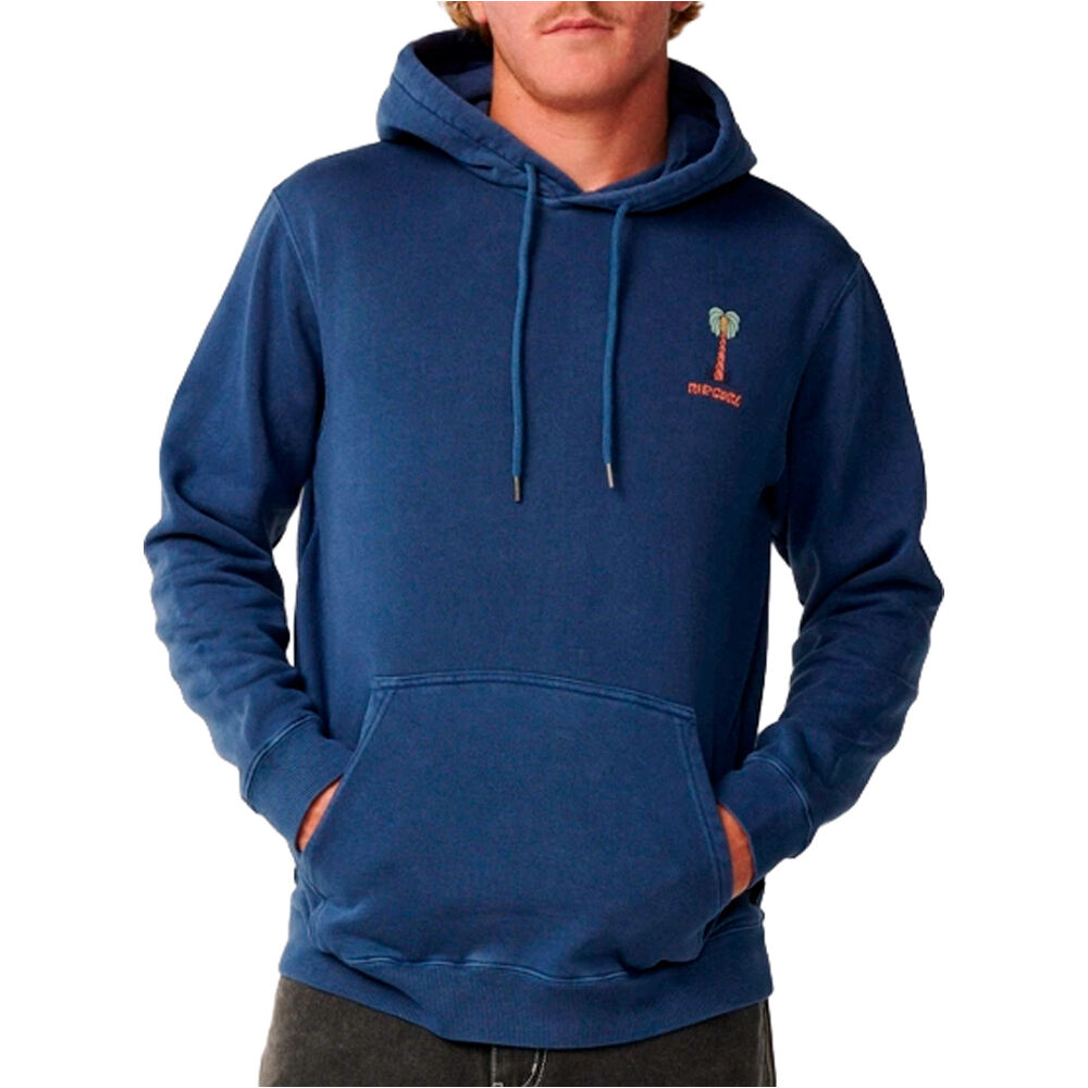 Rip Curl sudadera hombre PACIFIC RINSE HIGGINS HOOD vista frontal