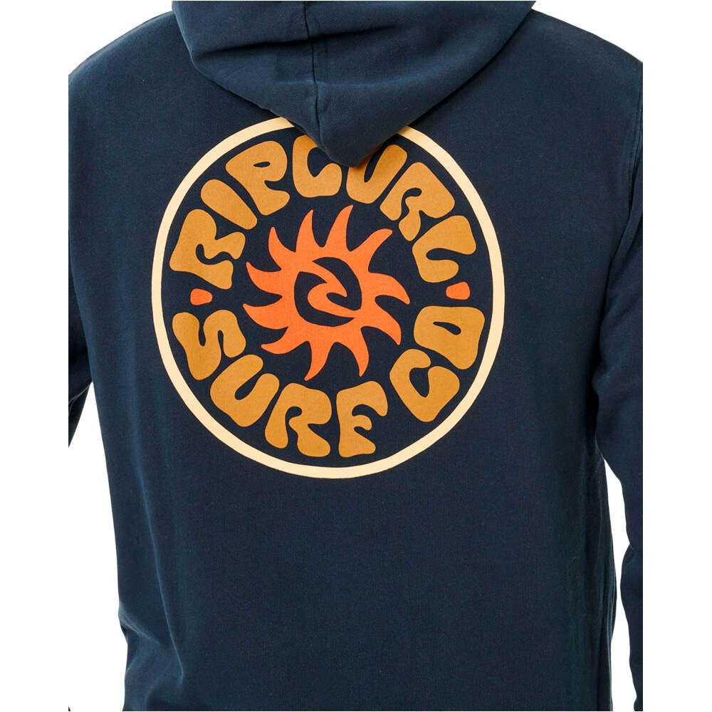 Rip Curl sudadera hombre PACIFIC RINSE HOOD vista trasera