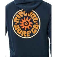 Rip Curl sudadera hombre PACIFIC RINSE HOOD vista trasera