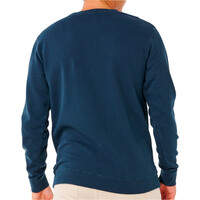 Rip Curl sudadera hombre PACIFIC RINSE PATCH CREW vista trasera