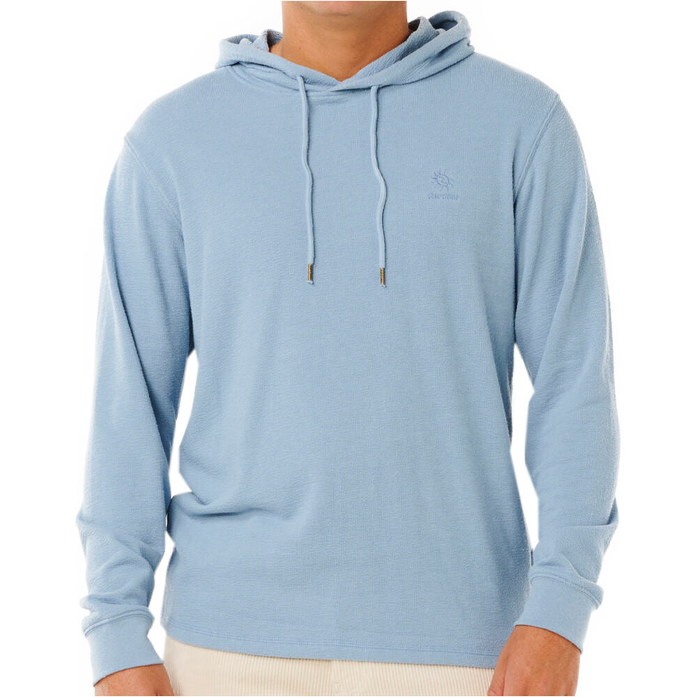 Rip Curl sudadera hombre PACIFIC RINSE TEX HOOD vista frontal