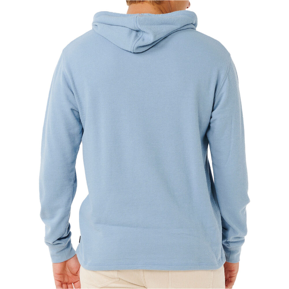 Rip Curl sudadera hombre PACIFIC RINSE TEX HOOD vista trasera