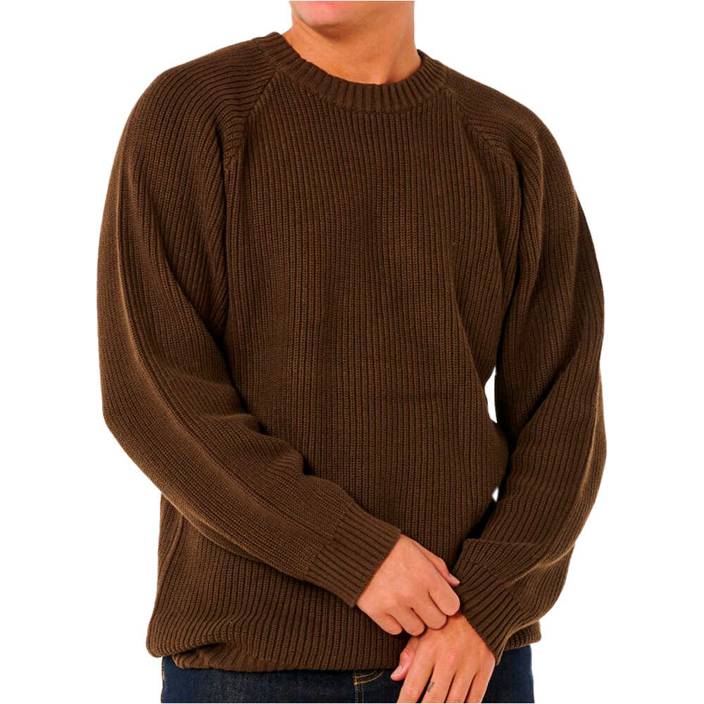 Rip Curl sudadera hombre PREMIUM SURF KNIT CREW vista frontal