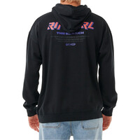 Rip Curl sudadera hombre QUEST HOOD vista trasera