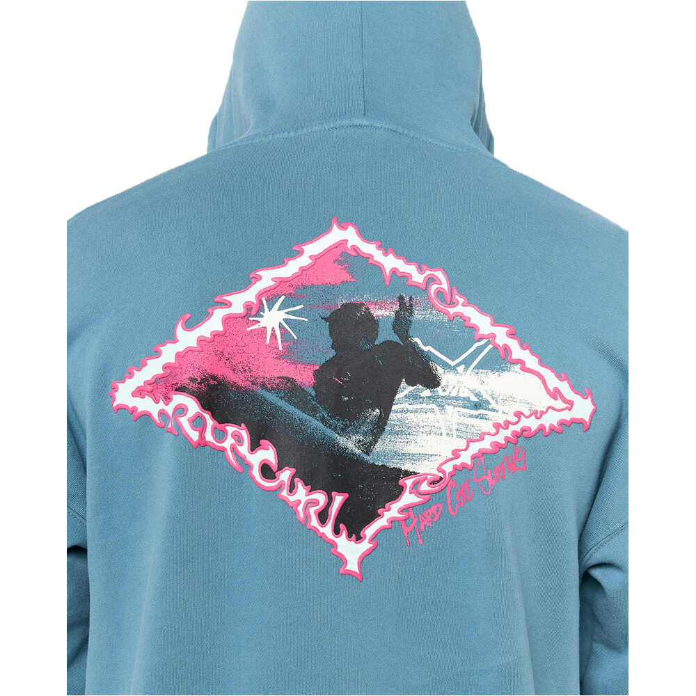 Rip Curl sudadera hombre RAW ENERGY HOOD vista detalle