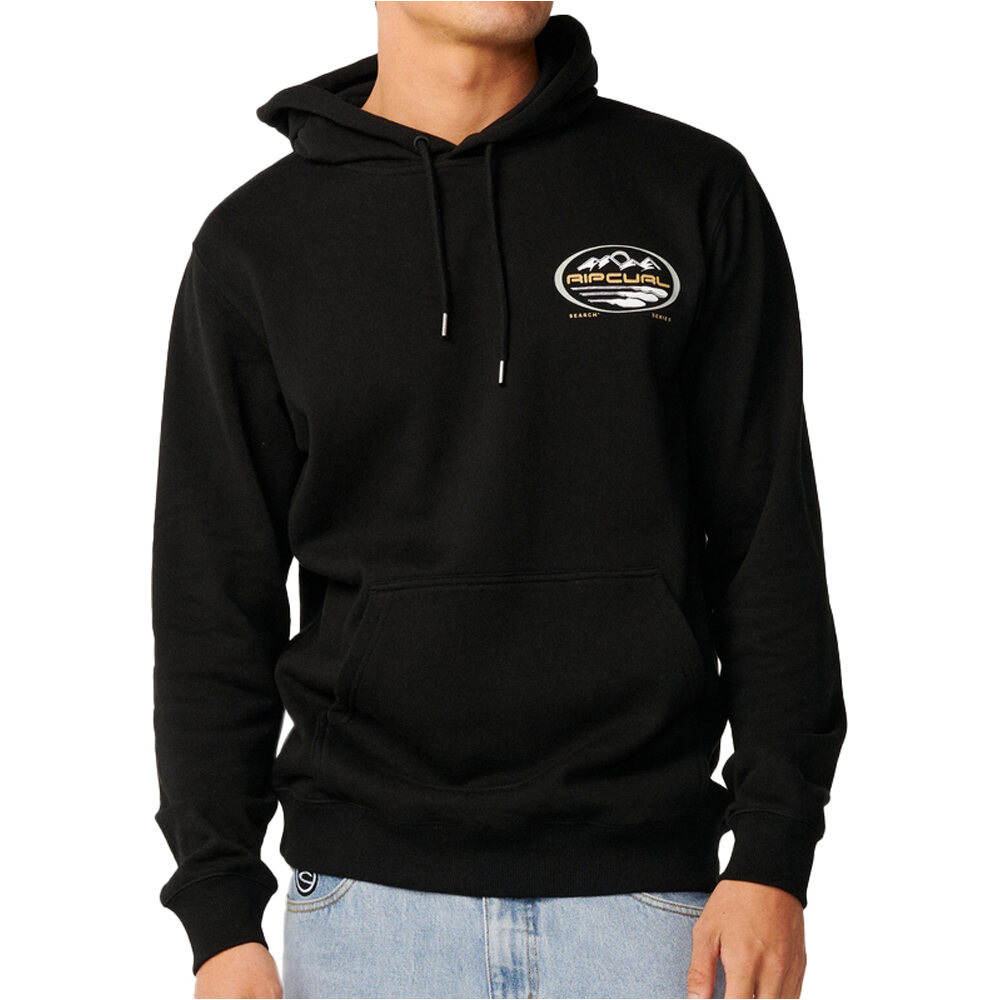 Rip Curl sudadera hombre S-SERIES LINE UP HOOD vista frontal