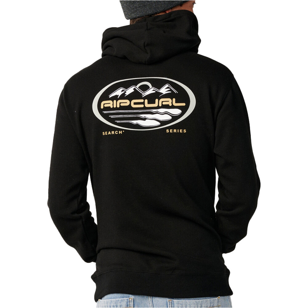 Rip Curl sudadera hombre S-SERIES LINE UP HOOD vista trasera