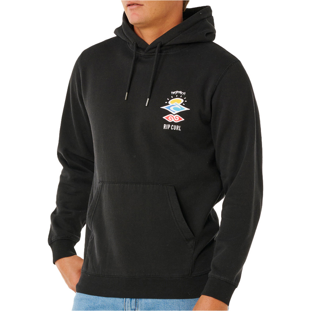 Rip Curl sudadera hombre SEARCH ICON HOOD vista detalle