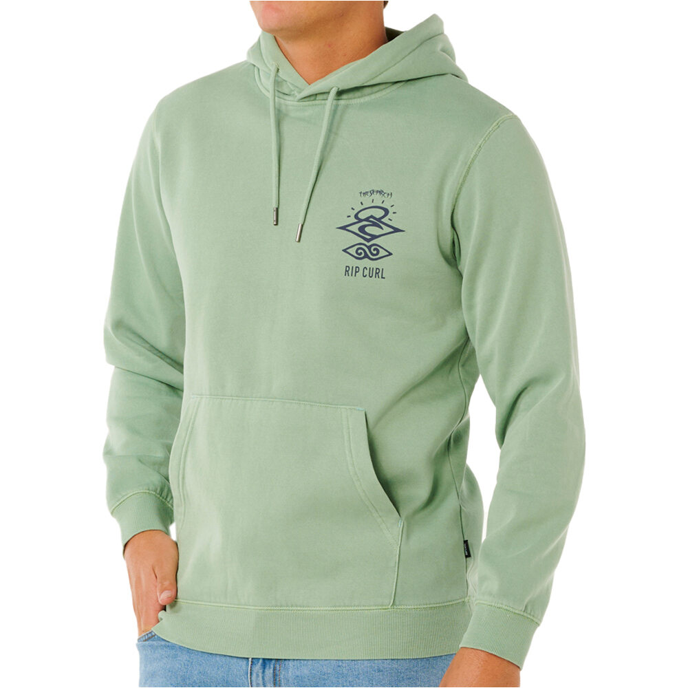 Rip Curl sudadera hombre SEARCH ICON HOOD vista frontal