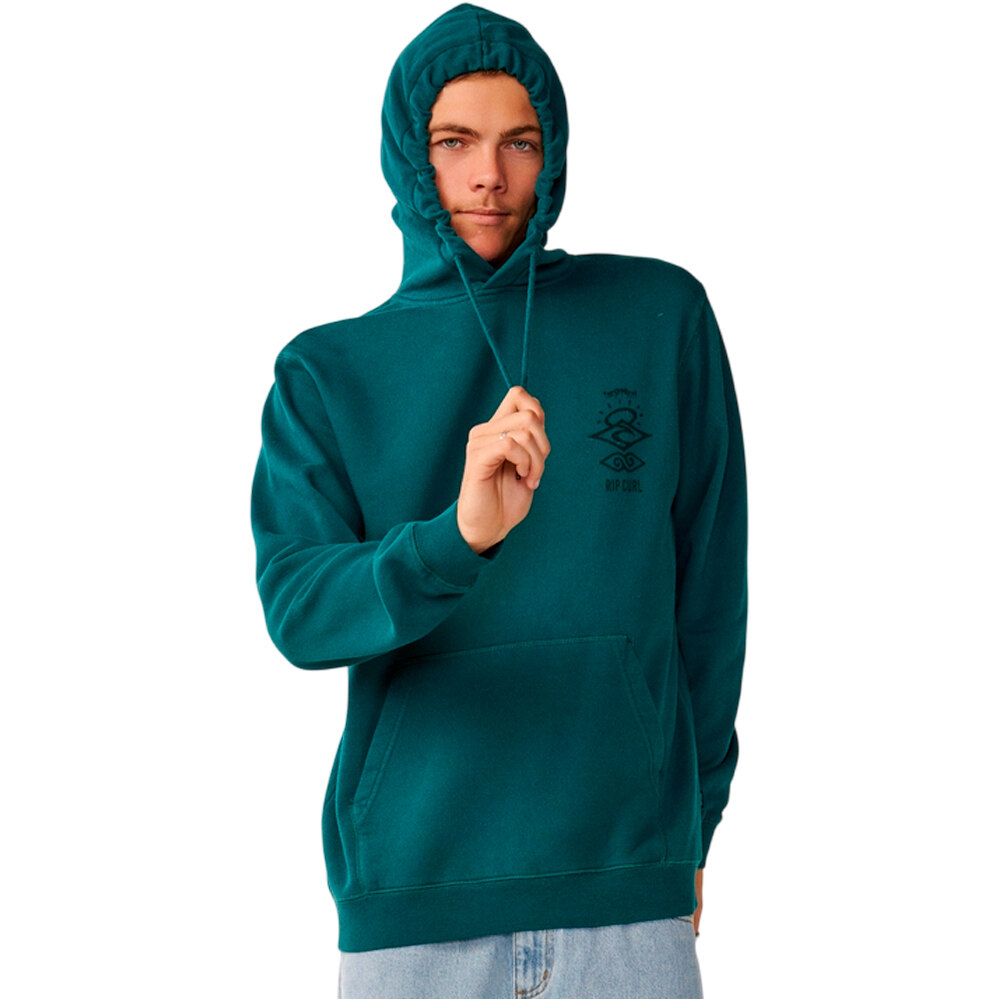 Rip Curl sudadera hombre SEARCH ICON HOOD vista frontal