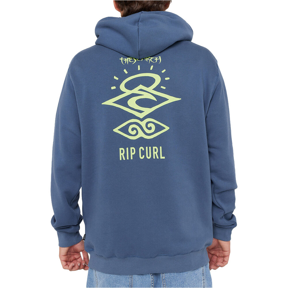 Rip Curl sudadera hombre SEARCH ICON HOOD vista trasera