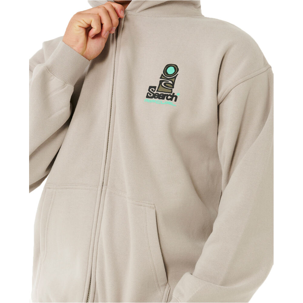 Rip Curl sudadera hombre SEARCH ZIP THRU HOOD vista detalle