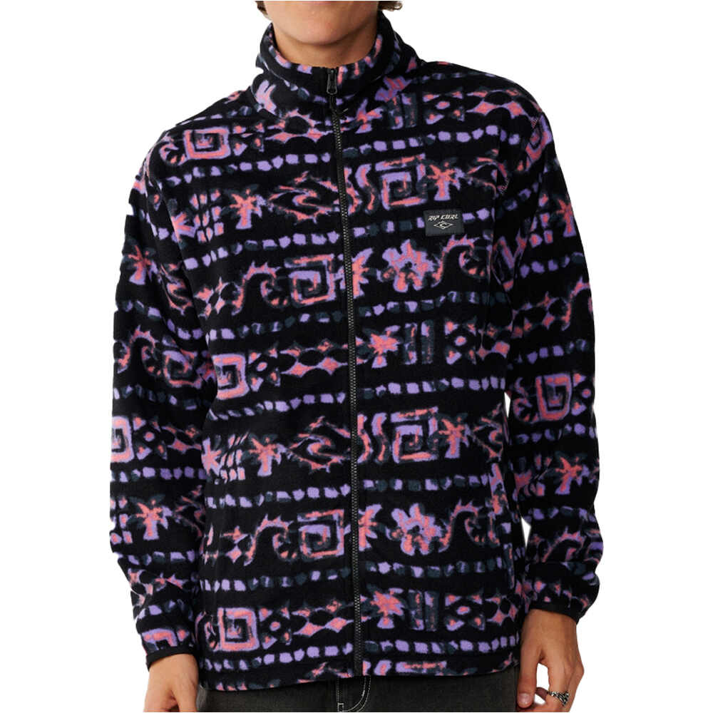 Rip Curl sudadera hombre SESSIONS POLAR FLEECE vista frontal