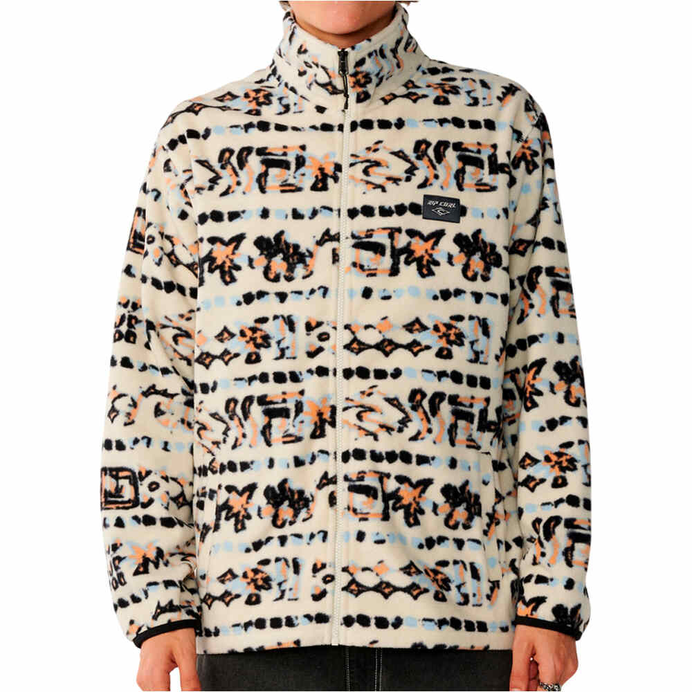 Rip Curl sudadera hombre SESSIONS POLAR FLEECE vista frontal