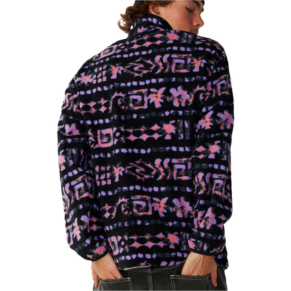 Rip Curl sudadera hombre SESSIONS POLAR FLEECE vista trasera