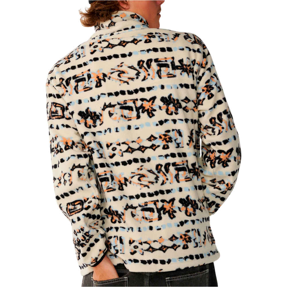 Rip Curl sudadera hombre SESSIONS POLAR FLEECE vista trasera